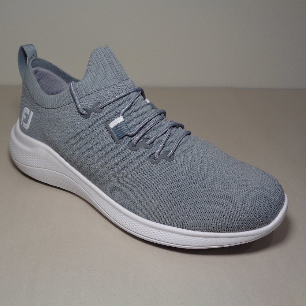 FootJoy Size 8.5 M FLEX XP Grey Waterproof Sneakers New Women's Golf Shoes - Picture 4 of 16